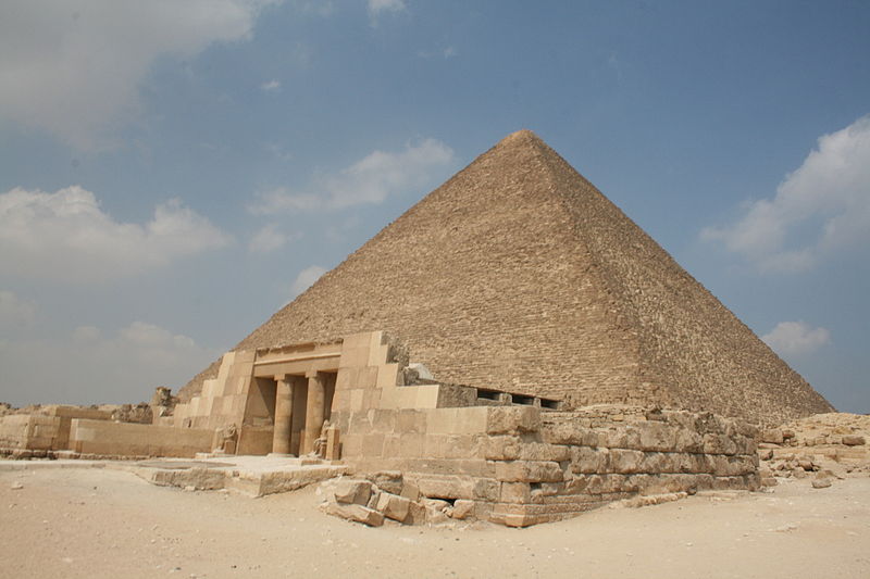 <i>Great Pyramid Of Giza, Image Source: <a href='https://commons.wikimedia.org/wiki/File:Great_Pyramid_of_Giza,_Giza,_Egypt8.jpg'>Wikipedia</a></i>