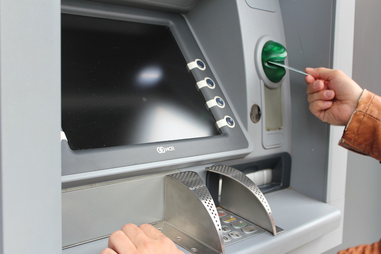 <i>ATM, Image Source: <a href='https://pixabay.com/en/atm-withdraw-cash-map-ec-card-1524870/'>Pixabay</a></i>